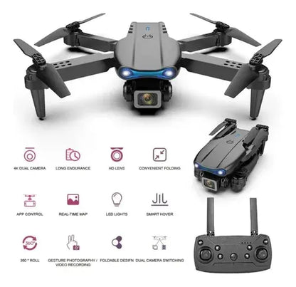 DRONE SKYVIEW PRO 4K, CON SENSOR LÁSER  E TECNOLOGÍA AVANZADA