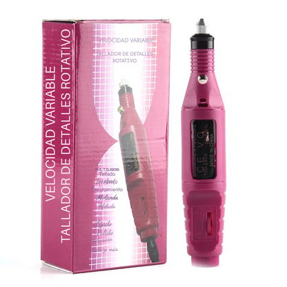 Esmalte de Uñas Profesional Con Lima y Colorante Resistente.