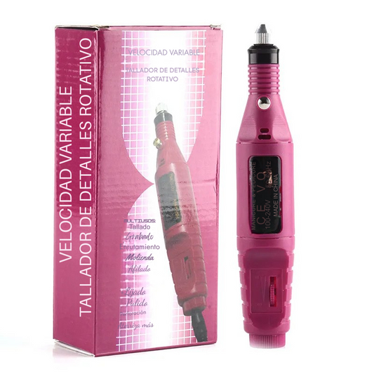 Esmalte de Uñas Profesional Con Lima y Colorante Resistente.